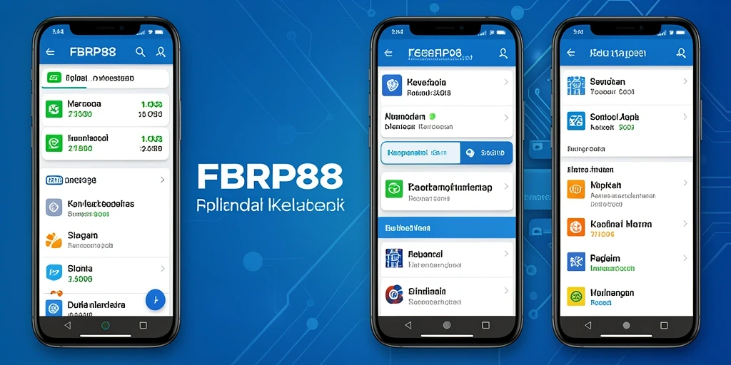 Antarmuka pengguna FBRP88 yang modern dan fungsional.