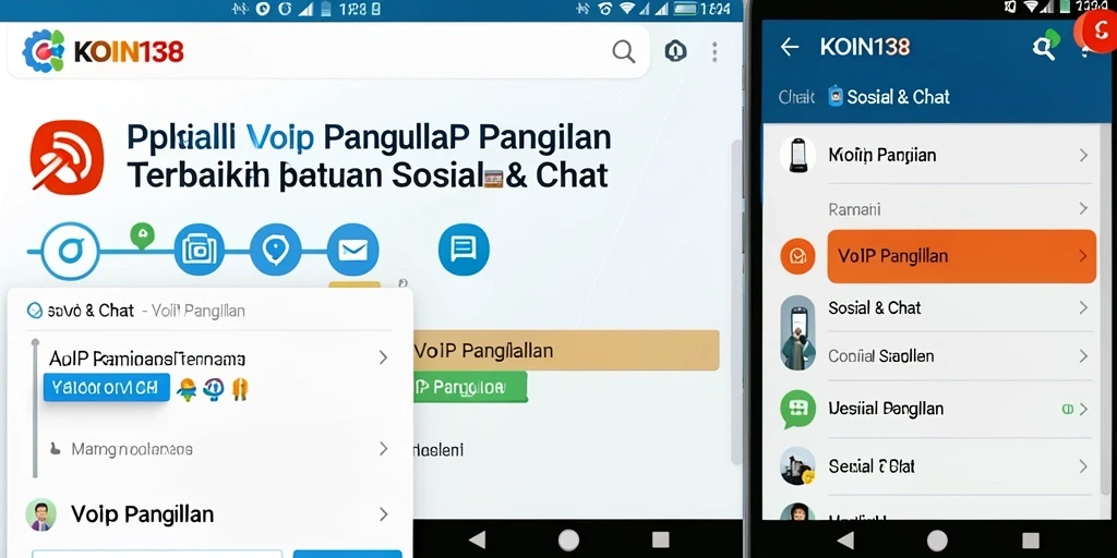 Tampilan antarmuka KOIN138 yang modern dan sederhana.