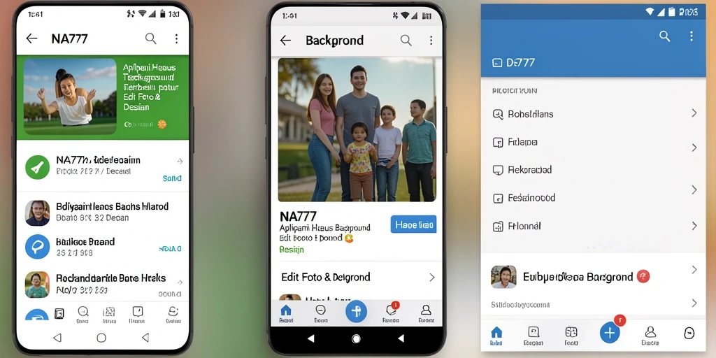 Antarmuka NA777 yang sederhana dan fungsional untuk Hapus Background.